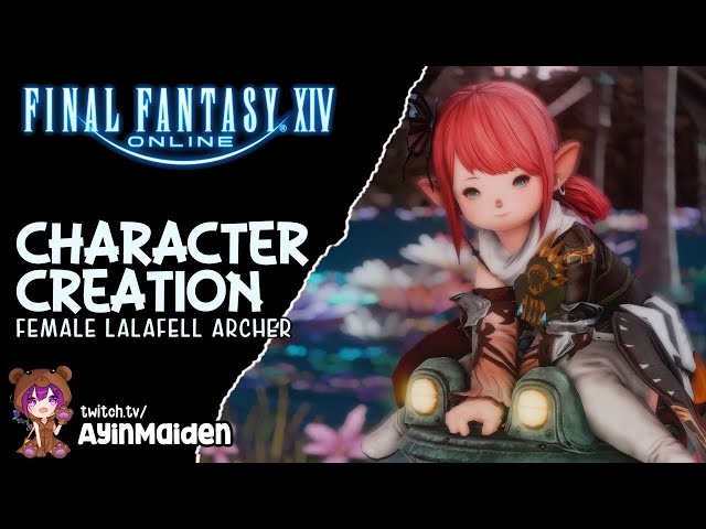 FFXIV - Character Creation Female Lalafell Archer