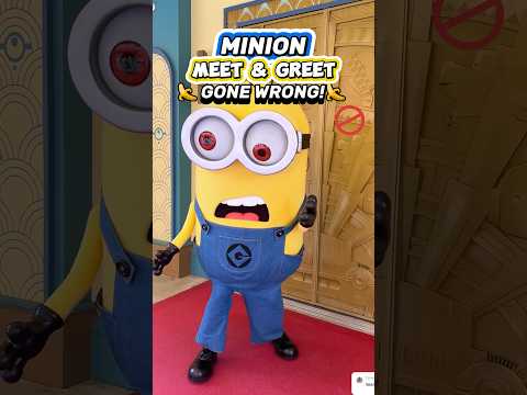 DONโT Give This to a Minion! ๐ฎ๐ (Universal Studios Illumination Theater)