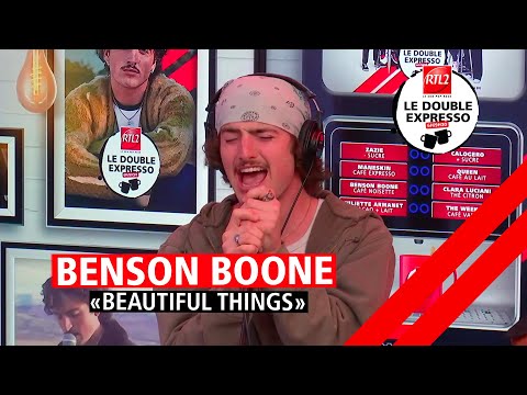 Benson Boone interprète "Beautiful Things" dans Le Double Expresso RTL2 (22/03/24)