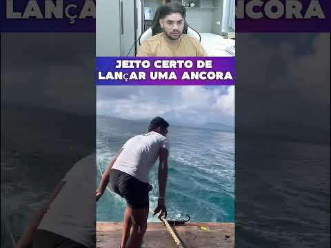 jeito certo de lançar uma âncora