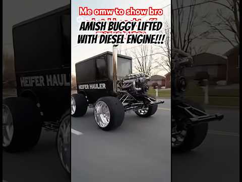 Omw to show bro what I bought off marketplace #trucks #diesel #amish