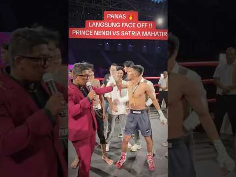 NENDI sudah yakin dengan pukulannya dapat menumbangkan Satria Cogil Mahatir