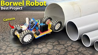 Underground Robot for Pipes & Army | Best Project | Harish Projects