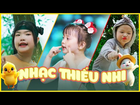 CON CÒ BÉ BÉ, CHÚ BÊ VÀNG 🌈 Nhạc Thiếu Nhi Mầm Chồi Lá - Nhạc Thiếu Nhi Sôi Động