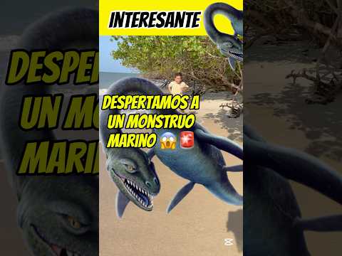 Lo perseguía una criatura marina 😱😰Interesante asombroso😱😰