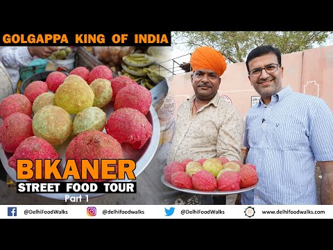 121 Golgappa King of India | केसरिया Street Food tour of Bikaner + Chhata & Soda + kadhi Pichka