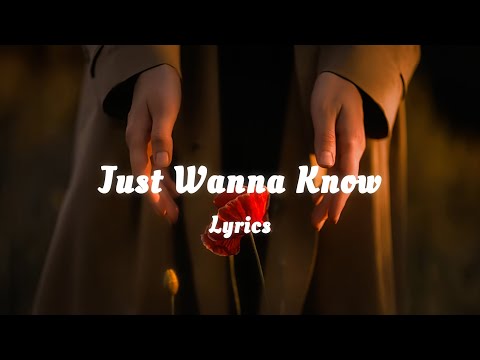 Lost Frequencies & Declan J Donovan - Just Wanna Know (Lyrics)