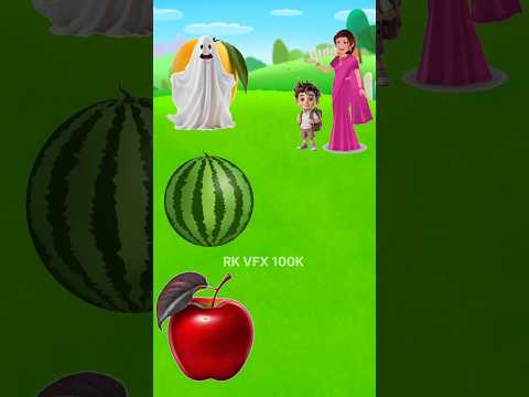 बच्चे को भूत ने पकड़ा 😮 l RK VFX l #balveer #spiderman #shortfeed #shorts #cartoon