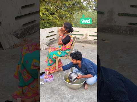 🤩what for end😱Adi paavi🤣real and twist🤩#shortsfeed#comedy#funny#trending (SampiSujit)#entertainment