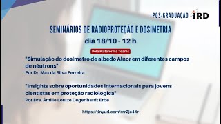 Seminários de radioproteção e dosimetria