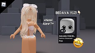 [ 🤩 SINIRLI SAYIDA! ] ROBLOX YENİ BEDAVA YÜZ NASIL ALINIR?💛✨