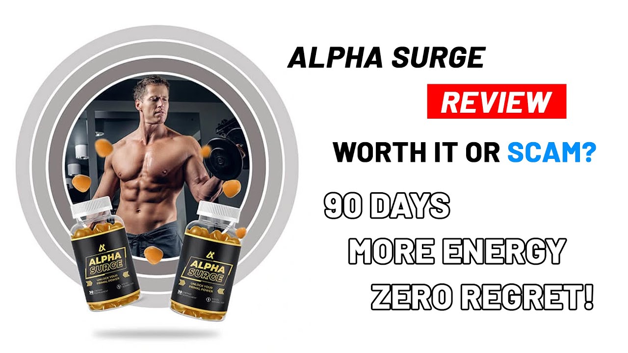 🔥 Boost Testosterone & Energy NATURALLY with Alpha Surge! 💪 | Real Results Revealed!