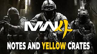 Modern Warfare 4 Collectibles - All Notes and Yellow Supply Crates in  Stranded