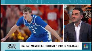 What happens after Cooper Flagg is chosen No.1 in the NBA Draft? (NBC News Now)