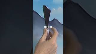 Bob Ross loads the palette knife for successful mountain highlights #painting #art #bobross