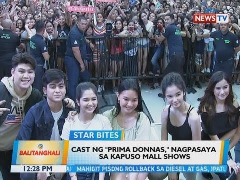 Cast Ng Prima Donnas Nagpasaya Sa Kapuso Mall Shows Video