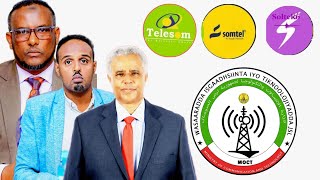 Wararkii u Danbeeyey Kacdoon Lagaga Soo Horjeedo Qiime Kordhinta Internetka ee Telesom & Somtel ooka