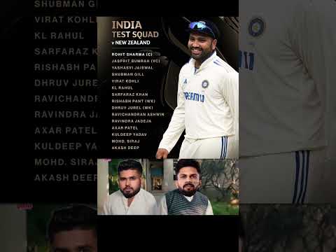 No Ruturaj - No Iyer in ind vs nz test series😢#shorts #indvsnz #ruturajgaikwad #shortsfeed #ytshorts