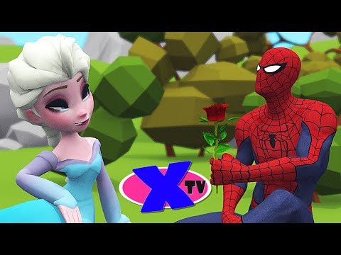 Как Супергерой строит дом для Принцессы. Мультик для детей. Cartoons for kids