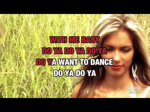 Do You Want To Dance? in the style of Bette Midler | Karaoke with Lyrics