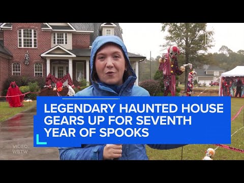 YouTube video thumbnail: Legendary Haunted House Gears up for Seventh Year of Spooks