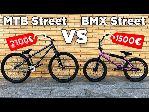 MTB Street Vs BMX Street 🚲 ¿Hay tanta Diferencia?