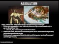 Absolutism and Constitutional Government Concepts