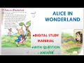 Alice's Adventures in Wonderland Questions
