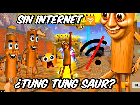 4 TUNG TUNG SAUR 🥵 SIN INTERNET PARA REMONTAR ESTA PARTIDA EPICAMENTE ☠️ FREE FIRE