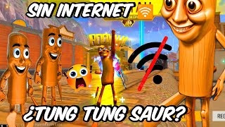 4 TUNG TUNG SAUR 🥵 SIN INTERNET PARA REMONTAR ESTA PARTIDA EPICAMENTE ☠️ FREE FIRE