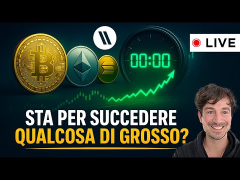 BITCOIN, CRYPTO: STA PER SUCCEDERE QUALCOSA DI GROSSO?