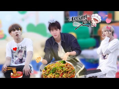 Jin cooking show 🥘 @CuteLife