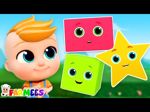 Formes Chanson + Plus Comptine et Vidéos d'Apprentissage Enfants