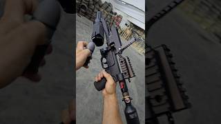 Grenade launcher fired indoors