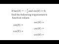 Trigonometric Functions and Their Properties