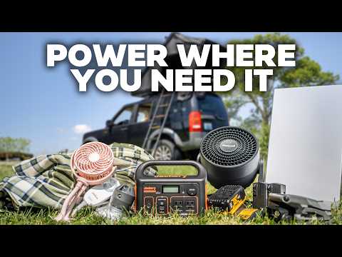 Jackery E300 is the Perfect Battery for Roof Top Tent Camping