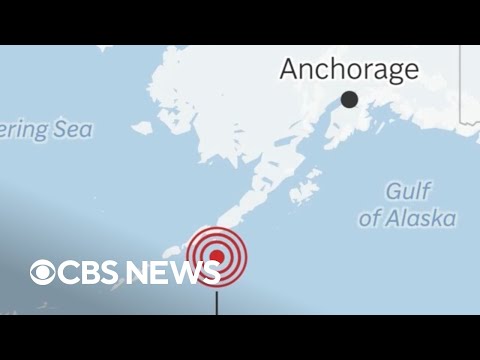 YouTube video thumbnail: 7.3 Magnitude Earthquake Hits Southern Alaska