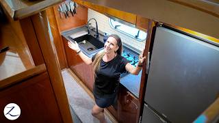 I LOVE my Galley Down! | 2006 Privilege 585 Catamaran (Ep 352)