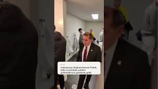 Galatasaray Başkanı Dursun Özbek, halk tuvaletinde çekilen görüntüleriyle gündeme geldi