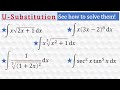 U-Substitution and Derivatives Concepts