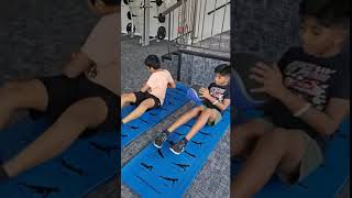 Training the boys