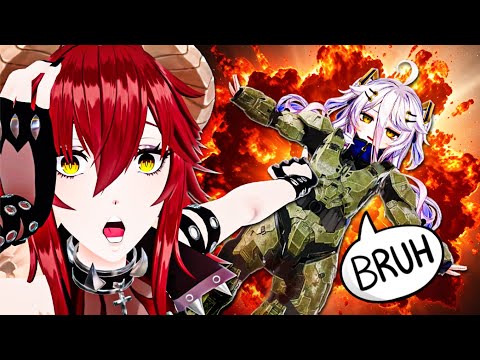 when Zen made this VTUBER play Halo with her