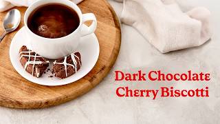 A Step-By-Step Guide to The Perfect Dark Chocolate Cherry Biscotti | Betty’s Baking University