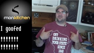 ManKitchen: Vlog #1 (sorry there's no food.)
