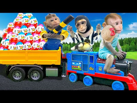 Giant Baby monkey omegle Bon Bin ducklings Transfiguration funny animal Islands