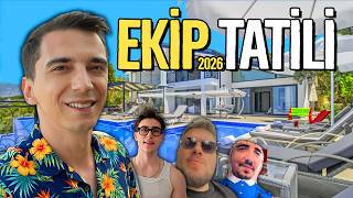 Ekiple Lüks Villa Tatili 2026! (Haftalık Vlog)