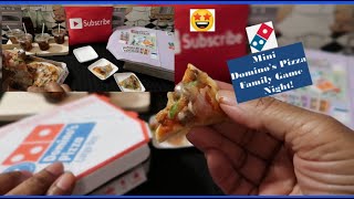 Domino's Pizza Mini| Mini Family Game Night!