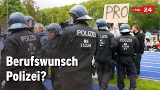 Berliner Polizei wirbt um Nachwuchs beim Tag der offenen Tür