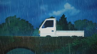 it's raining, and i'm listening to lofi hip-hop.