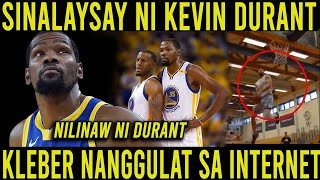 LUMABAS NA ANG TOTOONG DAHILAN BAKIT AYAW NI DURANT SA GSW! KLEBBER GINULAT ANG INTERNET SA DUNK!
